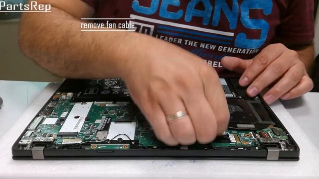 Lenovo ThinkPad X390 fan replacement смотреть онлайн