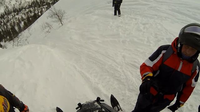 Тест Polaris INDY 800 SP продолжается.Кандалакша 22.03.2014. смотреть онлайн