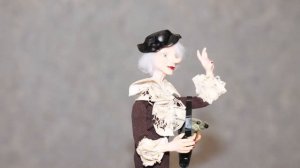 Авторская кукла Шапокляк мини мультик