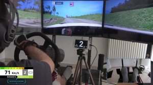 Richard Burns Rally FMOD Plugin Hyundai i20 R5 Liptakov 1Triple Screen + Foot Cam