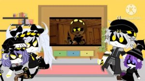 Murder Drones react to Murder Drones animation: Bendy and the ink machine