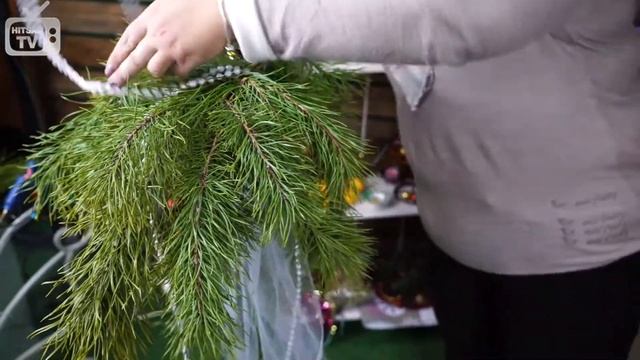 New Year 2018 ? DIY Декор напольного подсвечника ? Мастер-класс hitsadTV смотреть онлайн