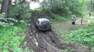 Шеви Нива, Suzuki Grand Vitara,  Киа Ретона (Kia Retona), Opel Frontera по грязи. 23.07.2016