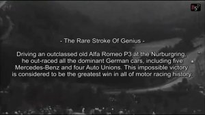 Legends on the Grid -  Tazio Nuvolari (documentary) HD