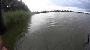 Рыбалка на финскую сеть.