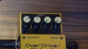 Boss OS 2 Overdrive Distortion Sound Test