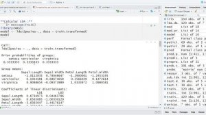 Análisis de Discriminante lineal con RStudio