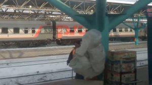. Самара. Железнодорожный вокзал - Поездка на поезде