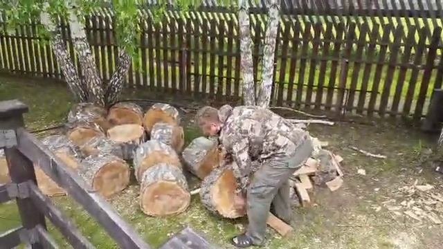 Добыча и первичная переработка чурок в дрова