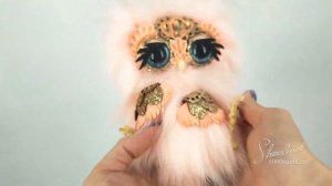 Фоамиран! Пушистые совы фом арт