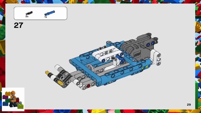LEGO instructions - Technic - 42091 - Police Pursuit смотреть онлайн