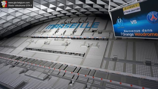 Stade Vélodrome - Marseille GTA 5 | 4K смотреть онлайн