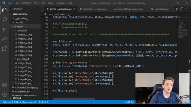 Оценка глубины с помощью OpenCV Python для обнаружения 3D-объектов