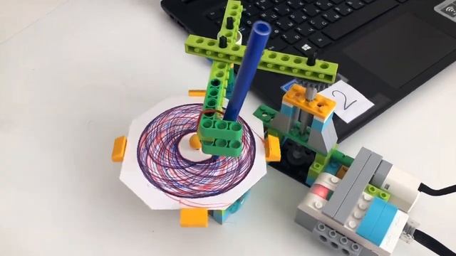 Спирограф Lego Wedo 2.0 смотреть онлайн