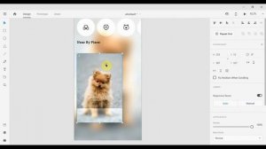 How to Design a Mobile App - Adobe XD Tutorial (Background Blur Effect / Glassmorphism)