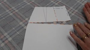 Корректировка выкройки. Выступающий живот