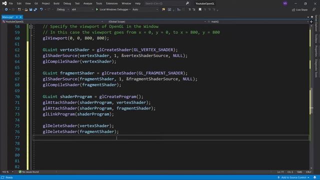 OpenGL Tutorial 2 - Triangle