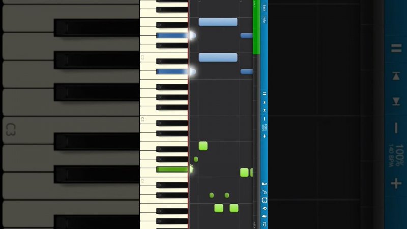 Токио - Догоним #pianotutorial #shorts #synthesia #synth