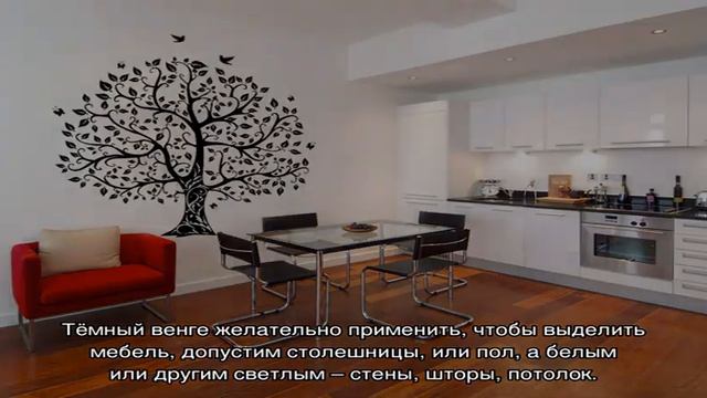 Кухня венге в интерьере (18 фото): красивые сочетания цветов и дизайн смотреть онлайн