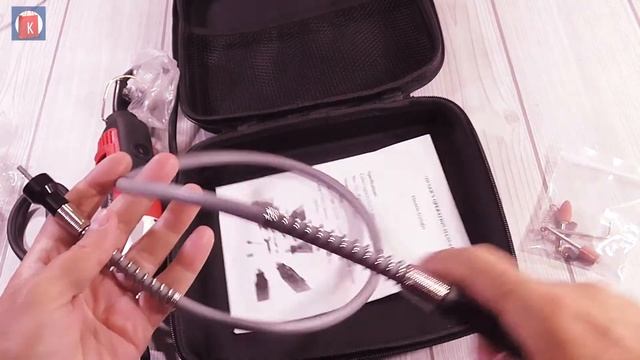 Гравер-Дремель №2 . AneerPower 260Вт с гибким валом смотреть онлайн