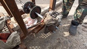 Ходоуменьшитель и тормоза на минитрактор.