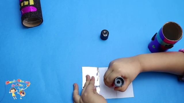 Cómo Hacer Un Caleidoscopio Casero (Caleidoscopio Reciclado Para Niños)