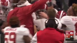 Tua Tagovailoa - The Game Winner of National championship!!