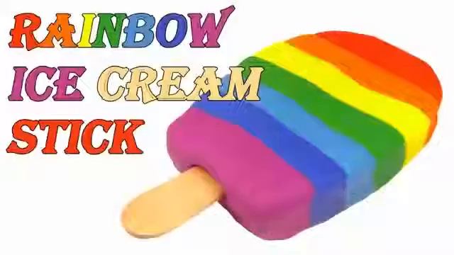 Как сделать Play Doh Мороженое палочки . Радужные , Классические , сердца и морской звезды палочки смотреть онлайн