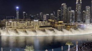 Поющие Фонтаны в Дубай Молл. The Dubai Mall