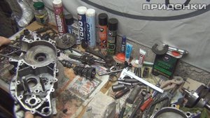 ИЖ ПС "Япончик": Сборка коробки передач