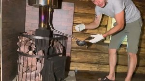 Испытание водой чугунной печи Купечница .