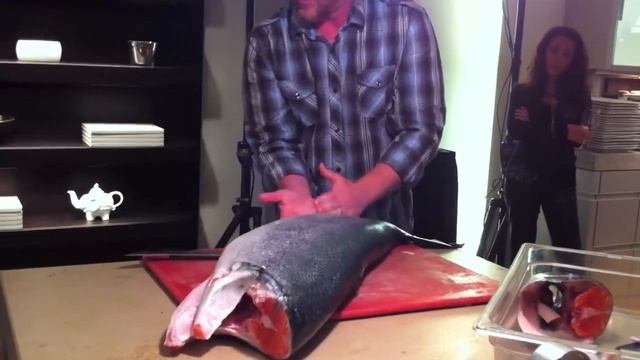 Разделка чавычи на филе смотреть онлайн