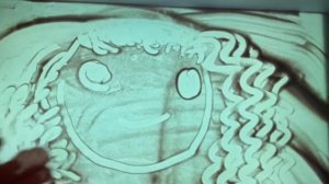 Учимся рисовать на песочно- световом планшете