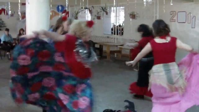 Цыганский танец. Новый год. (2011-12-29)