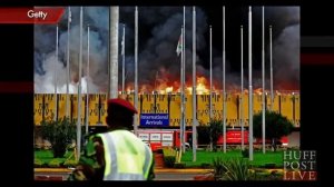 Nairobi Airport Fire  Large Blaze   Jomo Kenyatta International Airport Kenya