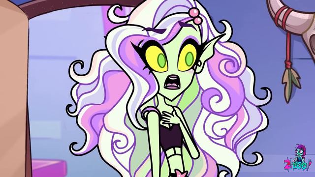 Crazy MONSTER Girls BEAUTY Struggles Long Nails Problems and Makeover Stories by Z-Boo