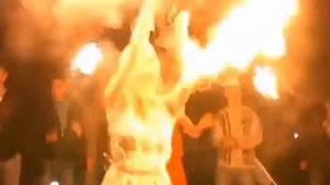 Греческое огненное шоу