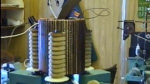 Процесс намотки проволоки на тор (4)