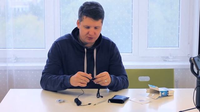 Петличный микрофон Boya BY M-1. Тест на камере и телефоне. смотреть онлайн