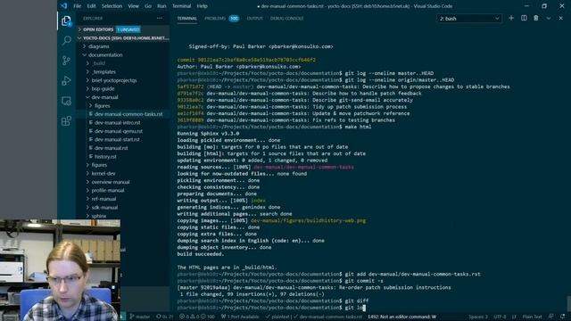 Improving the Yocto Project documentation смотреть онлайн