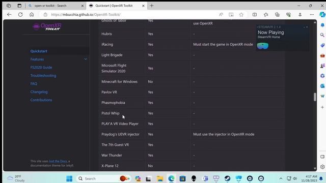 OpenXR VR Reprojection Setup Guide with OpenXR Development Tool and OpenXR Toolkit 2024 Tutorial