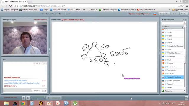 Конференция от Константина Морозова. 10.04.2014 смотреть онлайн