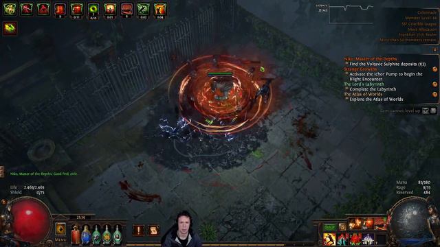 Play along Maps - Part 1 - Cyclone Slayer - S3.21 - Path of Exile SSF смотреть онлайн