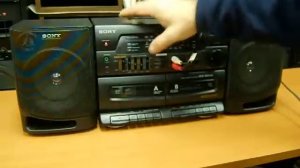 Sony CFS W445L  mini hifi portable system