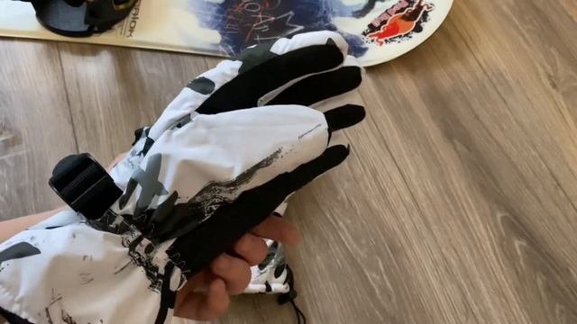 Горнолыжные перчатки с AliExpress
