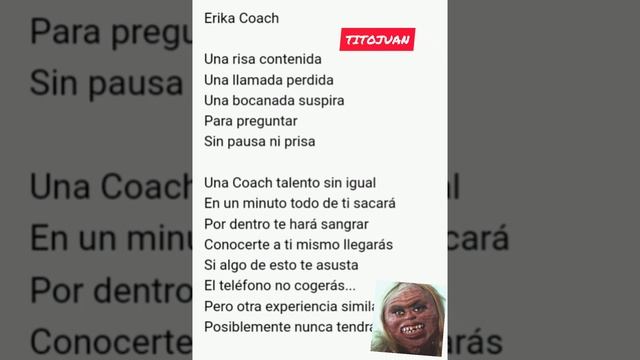 Erika Coach /Tito Juan