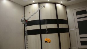 model tower crane terex rc - модель башенный кран с маховой стрелой из железного конструктора 1