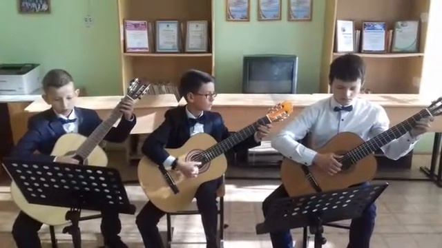 М. Каркасси "Андантино", исп. ансамбль гитаристов ДШИ им. И.М.Мануйлова" смотреть онлайн