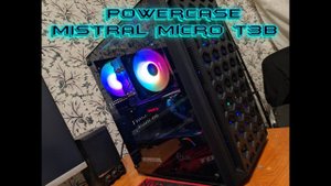 Обзор корпуса Powercase MISTRAL Micro T3B CMIMTB-L3 / сборка в нём / плюсы и минусы !