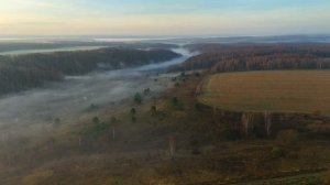 DJI Mini 4 Pro / Поля Калужской области с дрона / Fields of the Kaluga region